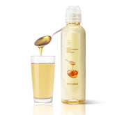 YVIP prebiotic FOS syrup bottle highlighting gut-supporting formula.