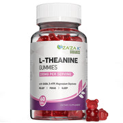 ZA'ZA K ORGANICS L-Theanine 200mg gummy in peach flavor for focused study moments