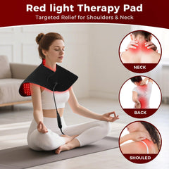 ZAEXAE neck and shoulder heating pad ready for targeted relief after work.