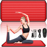 ZAEXAE red light therapy mat with full-body coverage for at-home sessions.