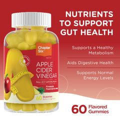 Zahler Apple Cider Vinegar Gummies bottle close-up highlighting pineapple flavor