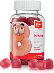 Zahler Chapter One Biotin Gummies on table highlighting daily ritual