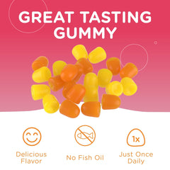 Kosher certification logo for Zahler Chapter One Omega 3 Gummies