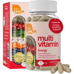 Zahler Daily Multivitamin capsules close-up for easy daily use