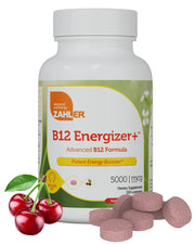 Zahler Energizer+ B12 lozenge dissolving for quick energy support
