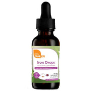 Zahler Iron Drops bottle shows gentle liquid iron for daily use