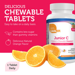 Zahler Junior C Advanced 90-count bottle highlights value for families