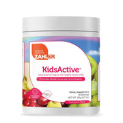 Zahler KidsActive fruit-punch powder tub supports daily focus with a kid-friendly flavor.