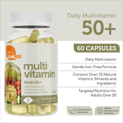 Close-up of Zahler 50+ capsules for easy once-daily intake