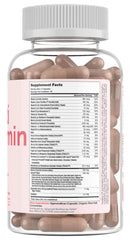 Zahler Multivitamin Beauty tablets close-up highlighting easy-to-take capsules