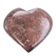 ZAICUS red tiger eye heart crystal closeup for meditation and focus
