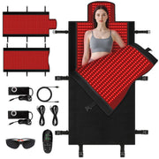 ZALWYC 2570 LEDs full-body mat enabling convenient at-home therapy sessions.