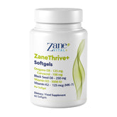 ZaneVITALe Zanethrive Plus bottle-front highlighting the high-potency immune-support formula.