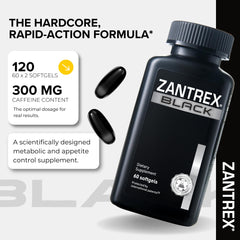 Zantrex Black capsules deliver metabolism boost and steady energy.