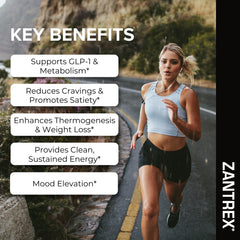 Zantrex Black bottle emphasizes sustained energy from 300 mg caffeine.
