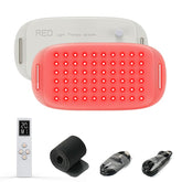 Zarbaha red-light therapy belt front view for targeted back and joint relief