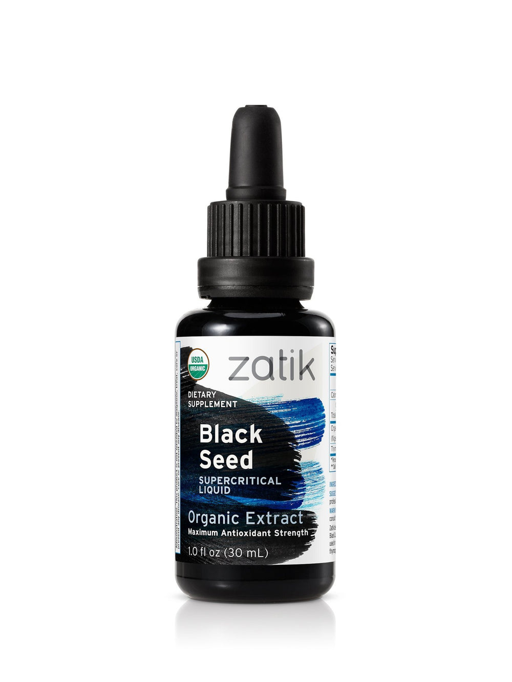 Zatik Black Seed Full Spectrum Extract bottle for easy daily use.