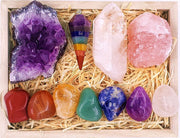 ZATNY chakra kit in wooden box for meditation and decor