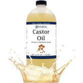 Zatural Castor Oil 32-oz bottle for convenient bulk use