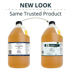 Zatural flaxseed oil pour ideal for dressings and light cooking.