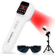 ZAWANEX red light therapy device, front view, targeting joints and muscles relief.