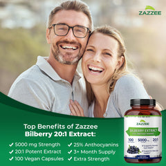 Zazzee 100 vegan capsules bottle highlights plant-based, non-GMO formula