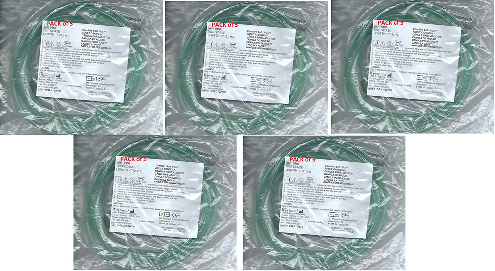 ZCIZIU Westmed 0556 7 ft green tubing for comfortable extended wear