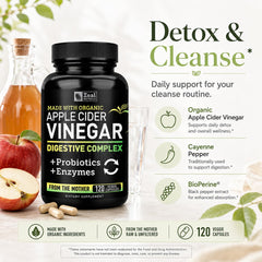 Zeal Naturals digestive enzymes and probiotic capsules for gut balance