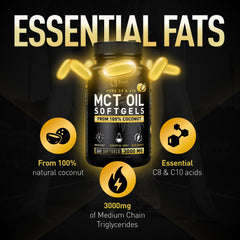 Zeal Naturals MCT capsules highlight keto-friendly energy and mental clarity