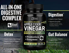 Zeal Naturals probiotic capsule with 1B CFU for gut health