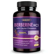 ZEBORA Berberine HCL capsules for daily wellness support.