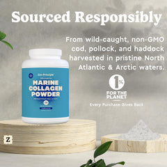 Non-GMO certification highlighted on Zen Principle packaging.