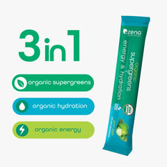 Close-up of Zena Nutrition 70+ superfoods blend.
