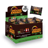 ZenEvo Driving Energy Bite with dark chocolate mint for on-the-go energy.