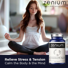 Zenium brand packaging box emphasizing quality and USA manufacturing standards.