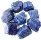 Zenkeeper Blue Aventurine Crystal Stone rough 1lb for calming energy in spaces