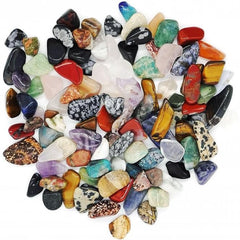Zenkeeper crystal quartz chips 4-10mm for crafting and chakra grids