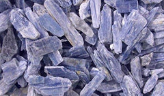 Zentron Crystal Collection blue kyanite stones 1-3 inch range for decorative displays