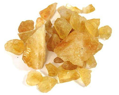 Zentron citrine stones close-up reveal natural facets and warm golden tones