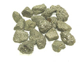 Zentron rough pyrite 1-inch piece ideal for jewelry making and lapidary projects.