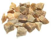 Zentron Crystal Collection yellow aventurine rough 1 inch stones for crafts and jewelry.