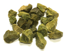 Zentron Crystal Collection green opal stones for cabbing and jewelry making