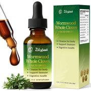ZENVIVIAN Wormwood Extract bottle pour demonstrates gentle digestive support