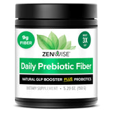 Zenwise ZenGLP-1 bottle label highlighting digestive support benefits