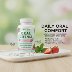 Zerobreath Oracare capsule close-up highlights gentle plant-based formula