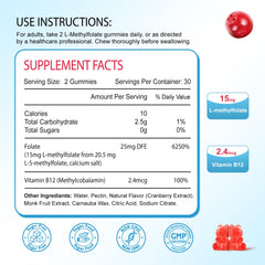 Zetelixia gummy bottle back with vegan, non-GMO details.