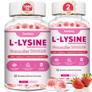 Zetelixia Lysine Gummies bottle front for adults and kids