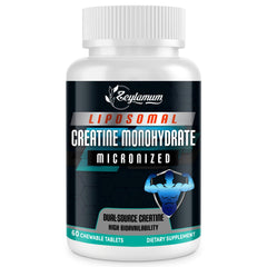 Zeylamum Creatine Chews bottle showing convenient daily performance support