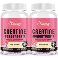 Zeylamum Creatine Women chews in dragon fruit flavor for convenient daily energy