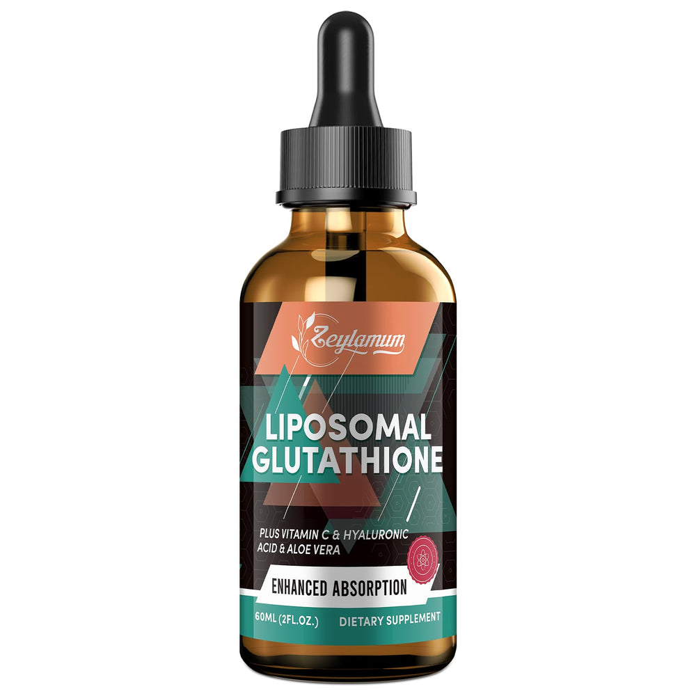 Zeylamum liposomal glutathione bottle with dropper for daily use